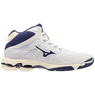 Mizuno WAVE VOLTAGE MID White/BlueRibbon/MP Gold