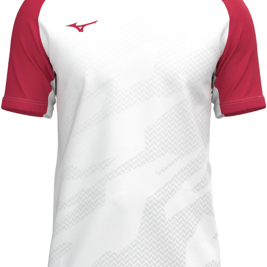 Mizuno Game Shirt Meisaigara White/Red
