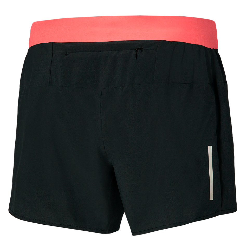 Mizuno Alpha 4.5 Shorts Black / Dubarry Red