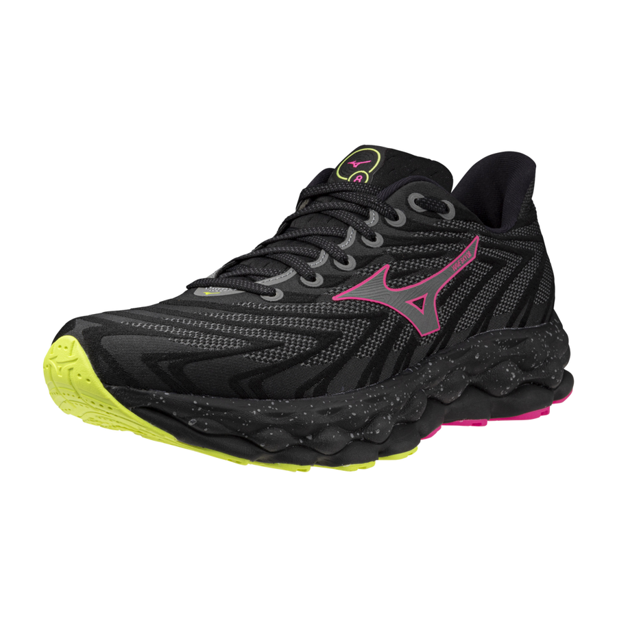 Mizuno WAVE SKY 8 Black/silver/pink tetra