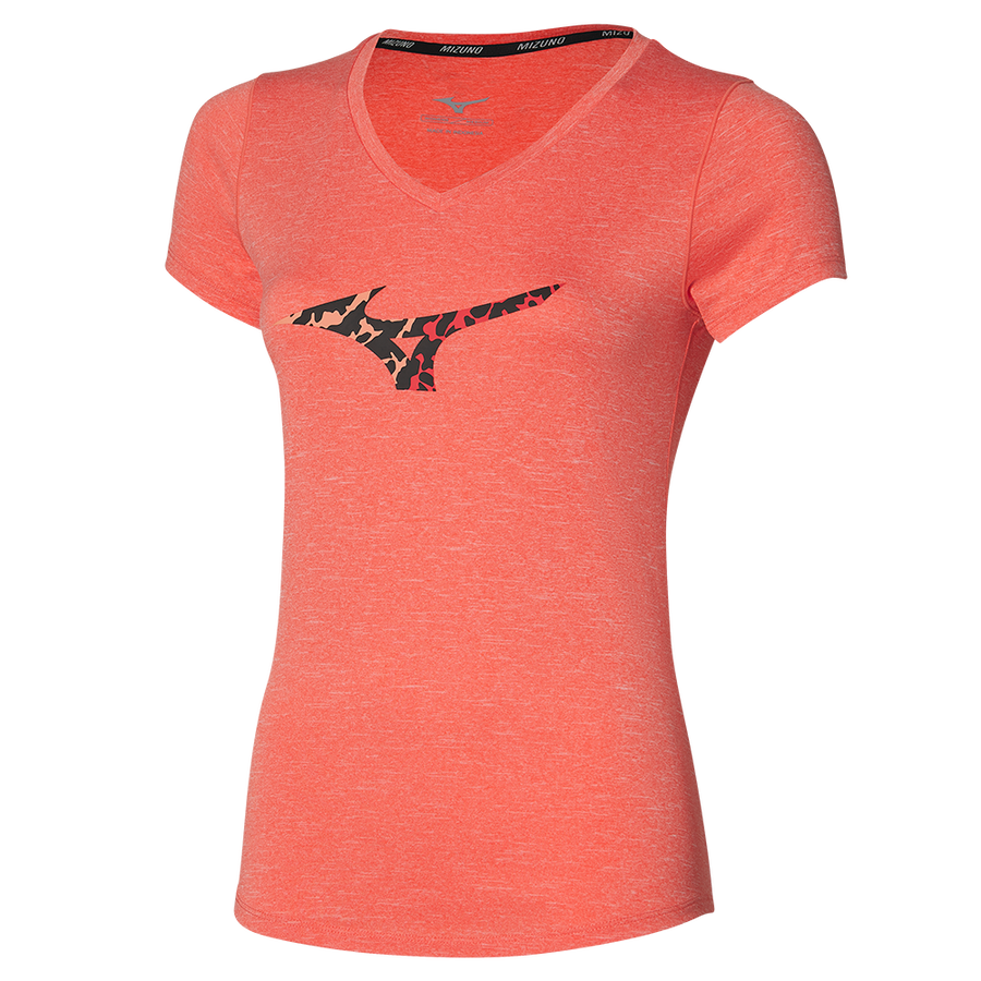 Mizuno Impulse Core RB Tee Living Coral
