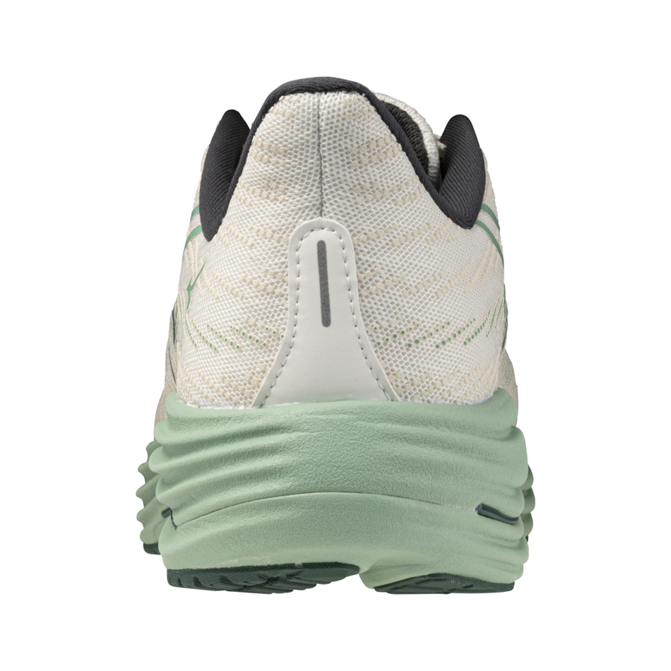 Mizuno WAVE RIDER 29 White/Bistro Green/Creme de Me