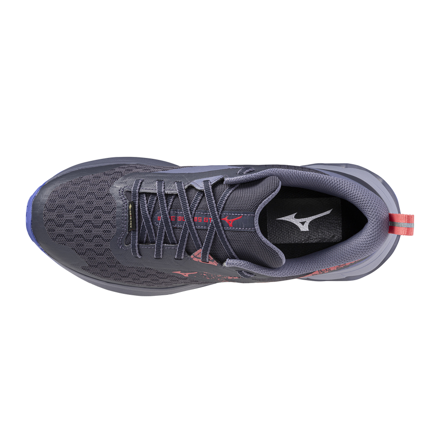Mizuno WAVE IBUKI 5 GTX Odyssey Gray/Calypso Coral/Iris Bloom