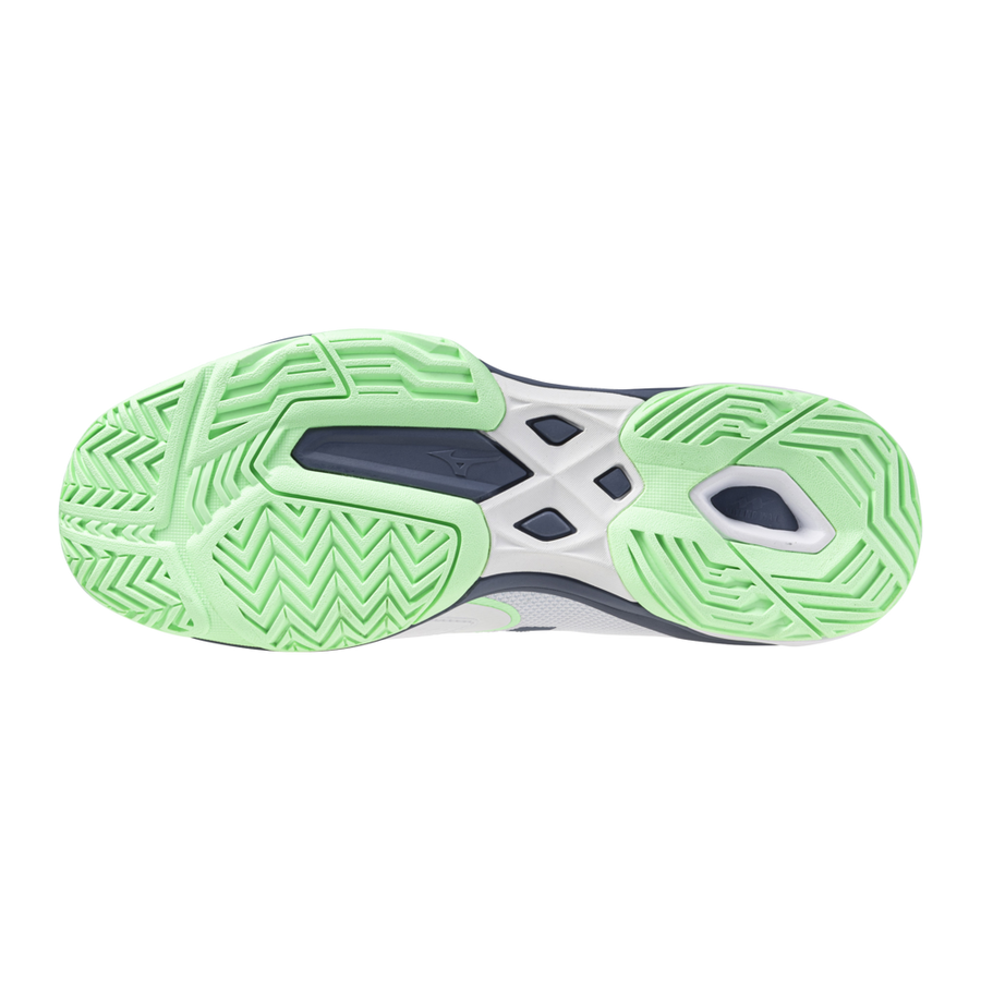 Mizuno WAVE EXCEED LIGHT 2 White/Vintage Indigo/Neo Mint