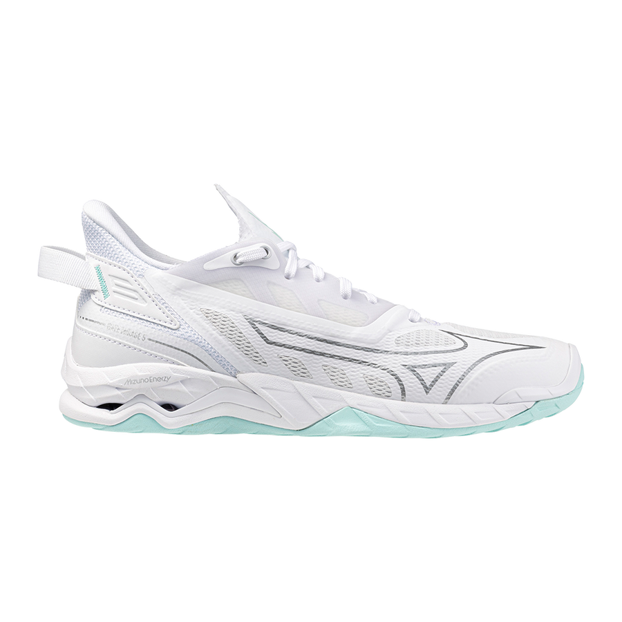 Mizuno WAVE MIRAGE 5 White/Blue Tint