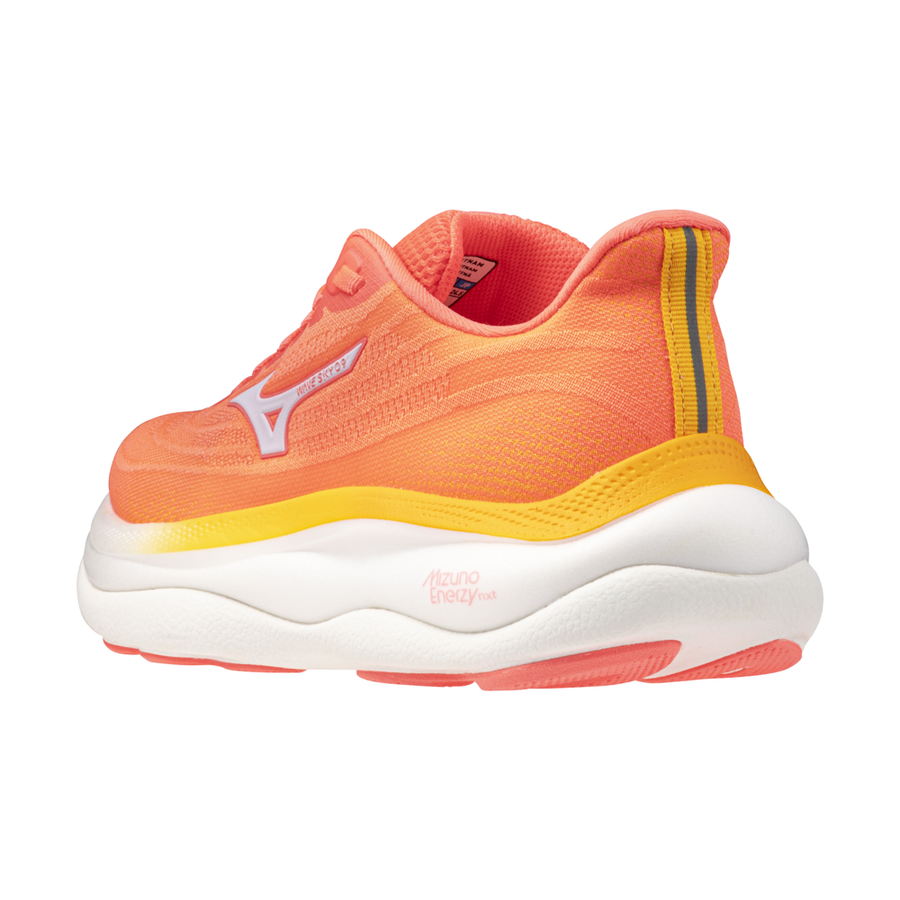 Mizuno WAVE SKY 9 Striking Coral/BaseballWhite/C