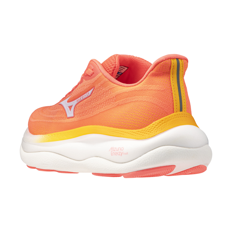 Mizuno WAVE SKY 9 Striking Coral/BaseballWhite/C