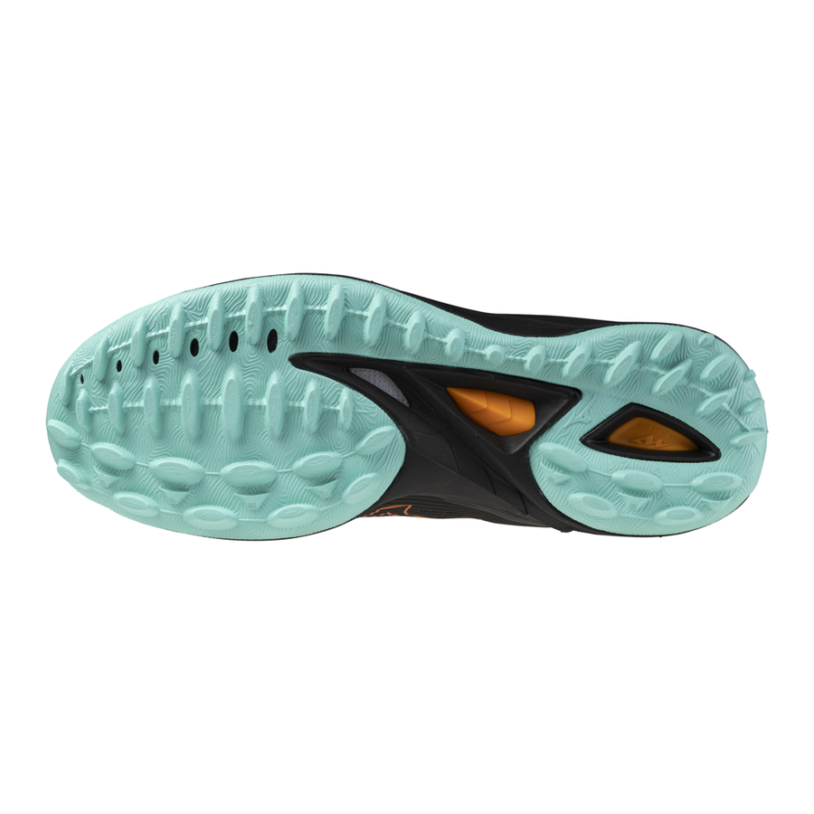 Mizuno WAVE LEOPARDUS Black/Tangelo/Ice Green