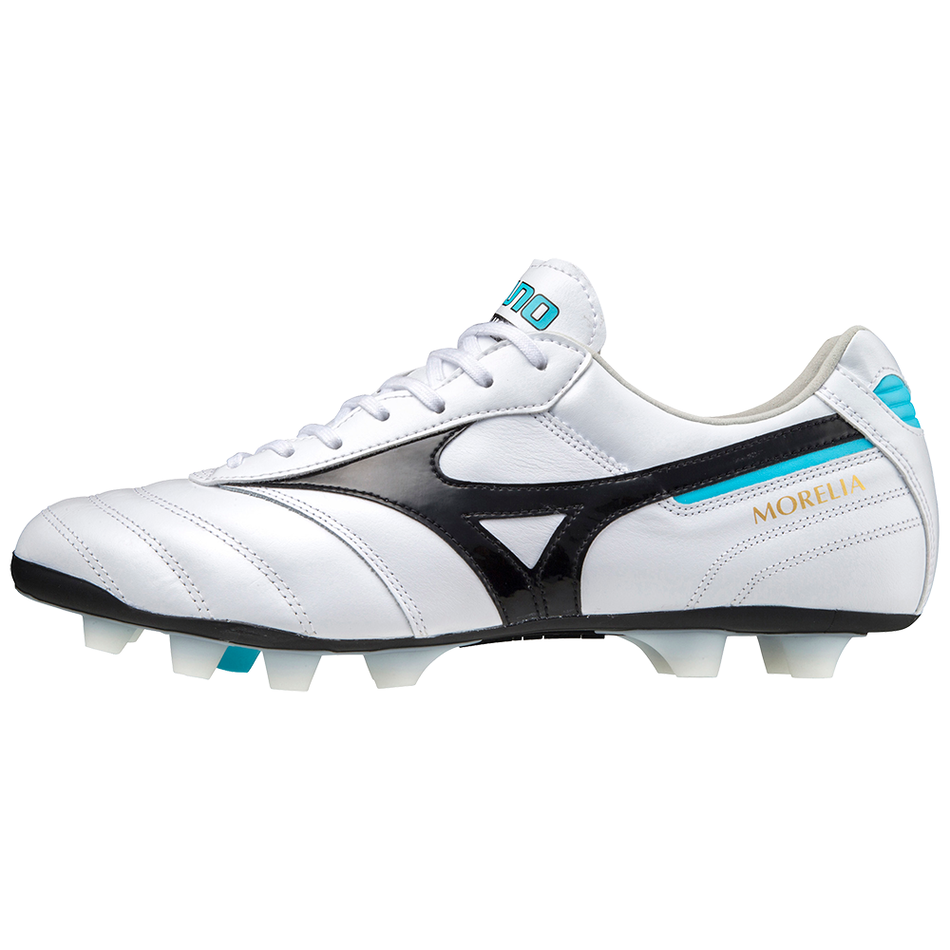 Mizuno Morelia II Elite White/Black/BlueAtoll