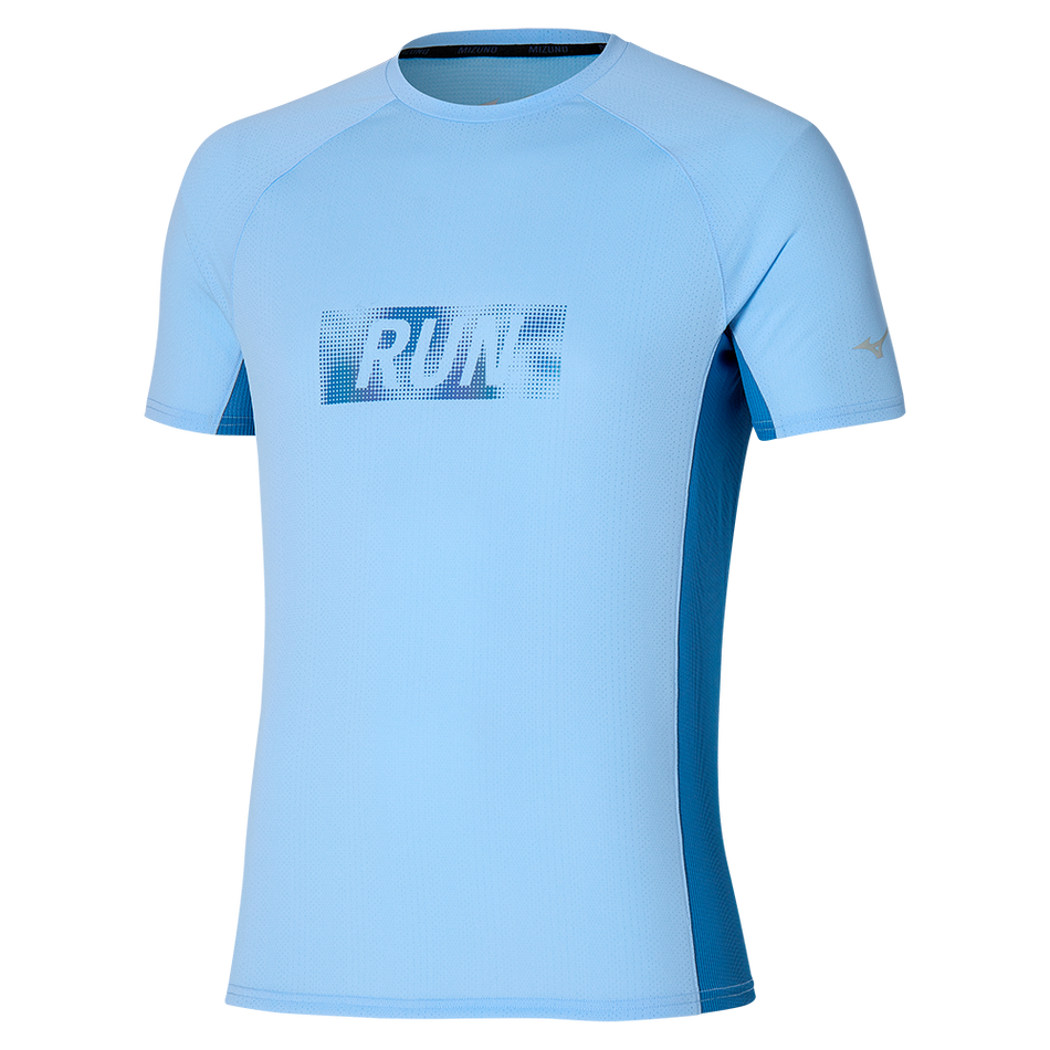 Mizuno DryAeroFlow Graphic Tee Cerulean