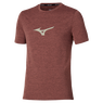 Mizuno Short Sleeve Tee(M) Copper Brown