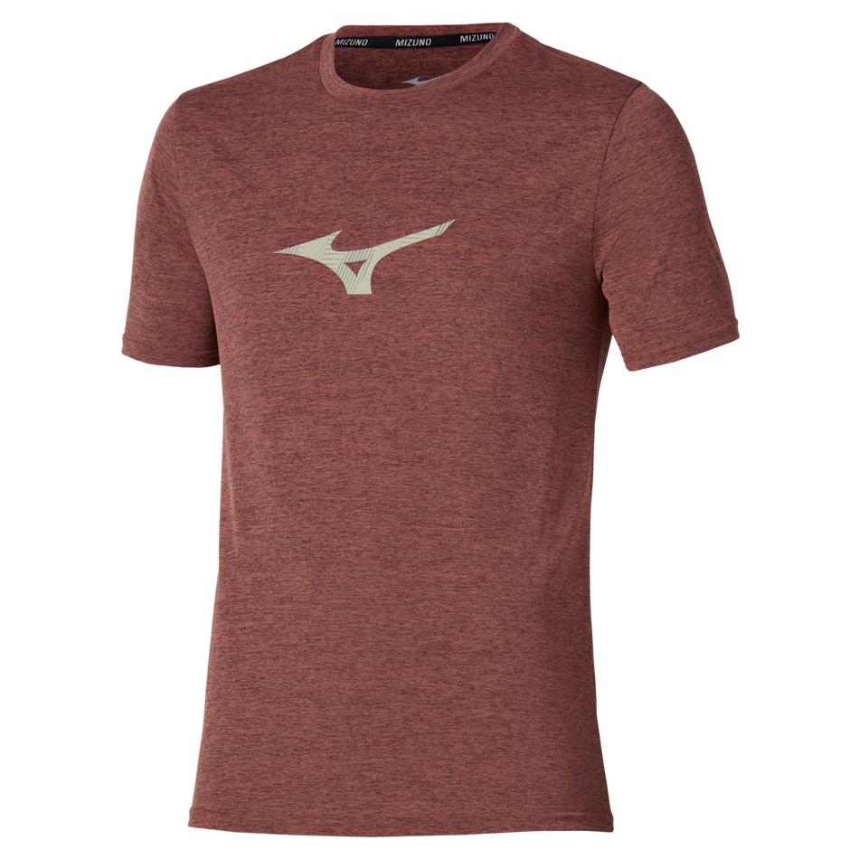 Mizuno Short Sleeve Tee(M) Copper Brown