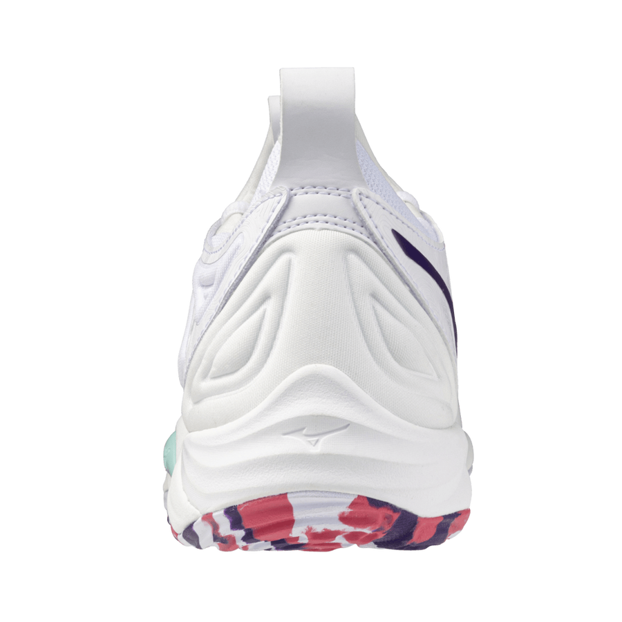 Mizuno WAVE MOMENTUM 3 White/VioletIndigo/CamelliaRos