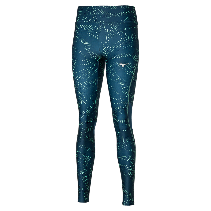 Mizuno ACTIVE TIGHTS Blue wing teal