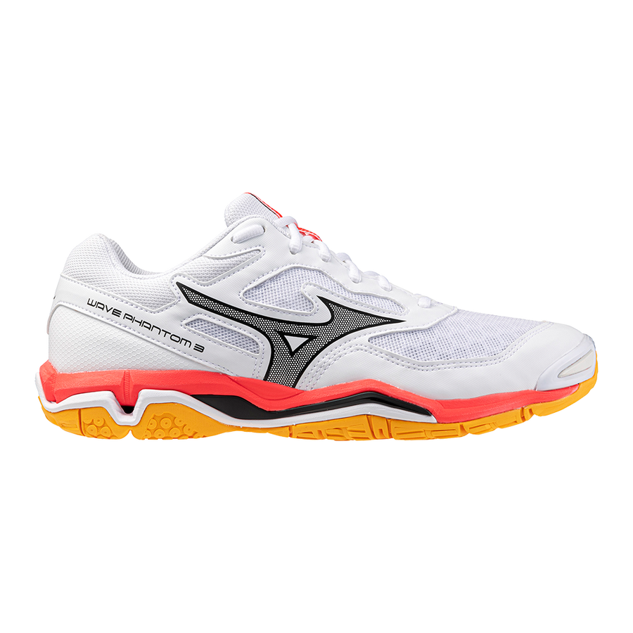 Mizuno WAVE PHANTOM 3 White/Fiery Coral 2/Citrus