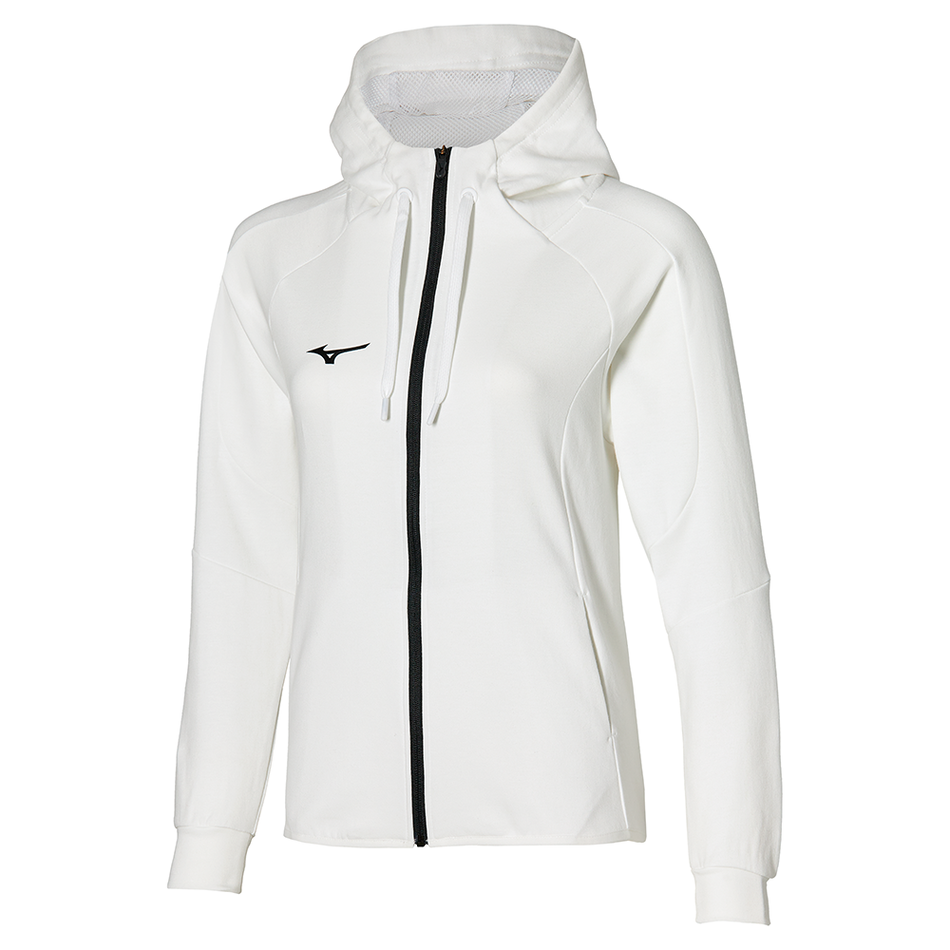 Mizuno Athletics RB Sweat Jacket White