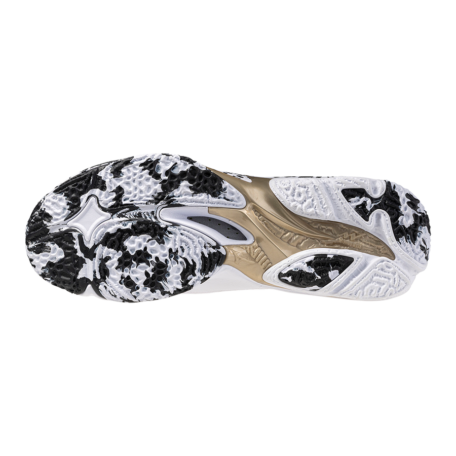 Mizuno WAVE LIGHTNING Z8 White/Black/GE Gold
