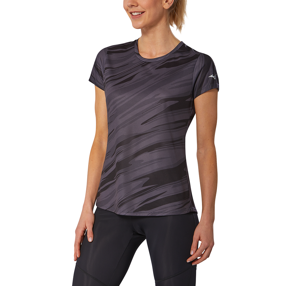 Mizuno Impulse Core Graphic tee Black