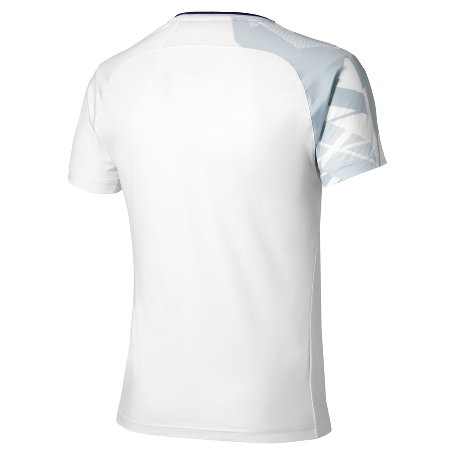 Mizuno Daybreakers Shadow Graphic Short Sleeve Tee White / Gray