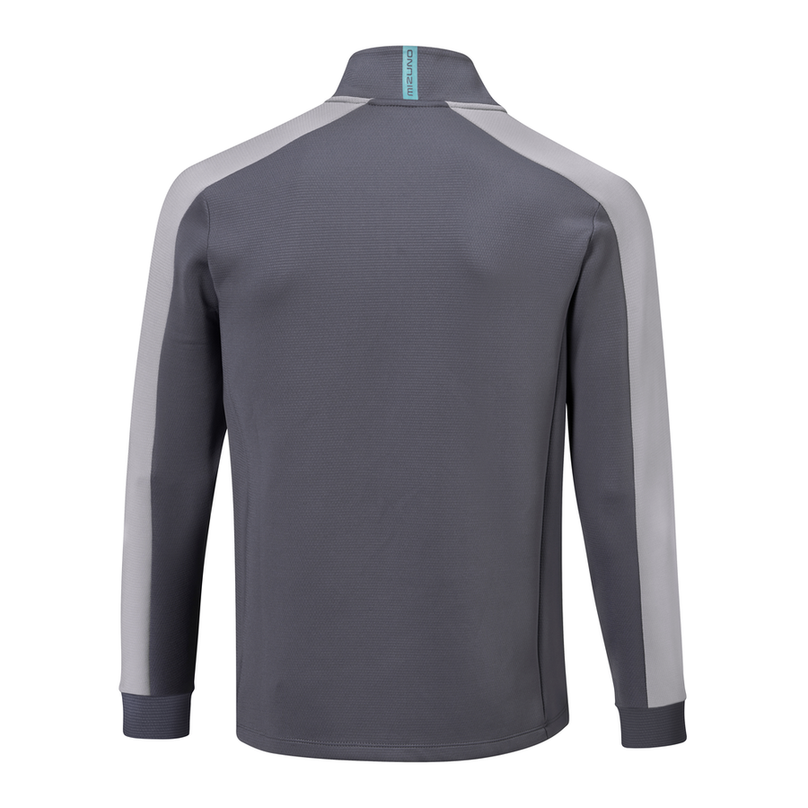 Mizuno Elevated Warm Full Zip Odyssey Gray