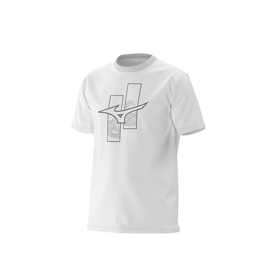Mizuno Athleticwear runbird t-shirt White