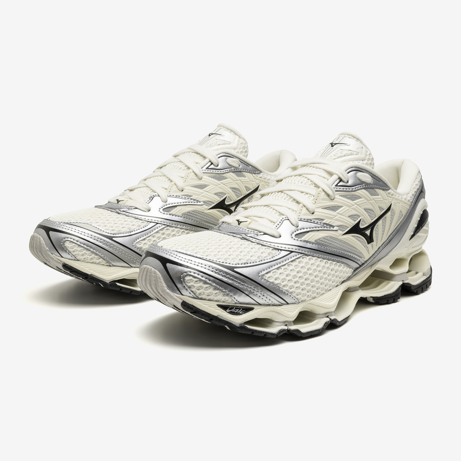 Mizuno WAVE PROPHECY LS Pristine/black/silver