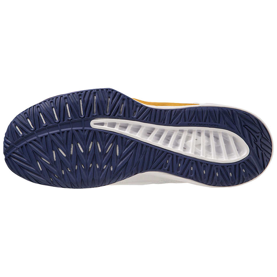 Mizuno LIGHTNING STAR Z7 Jr Whte/BRibbon/MP Gold