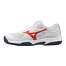 Mizuno BREAK SHOT 5 CC White/orange.com/insignia Blue