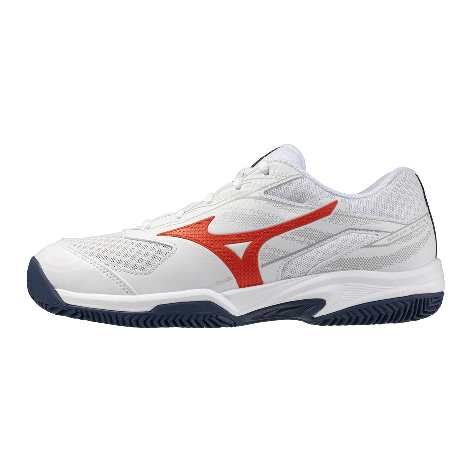 Mizuno BREAK SHOT 5 CC White/orange.com/insignia Blue