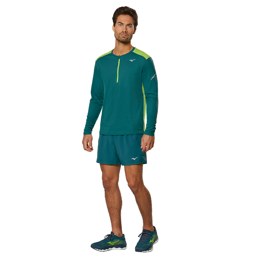 Mizuno DRYAEROFLOW LS HZ Harbor Blue