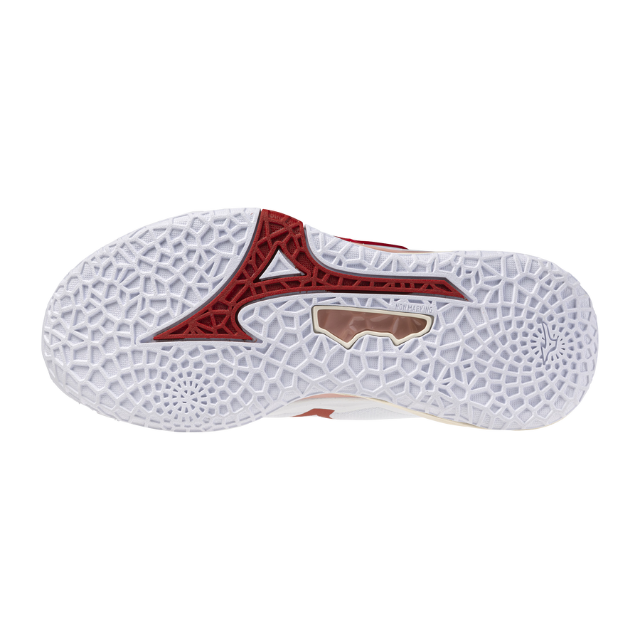 Mizuno WAVE STEALTH NEO 2 White/Rose Elegance/Lava Falls