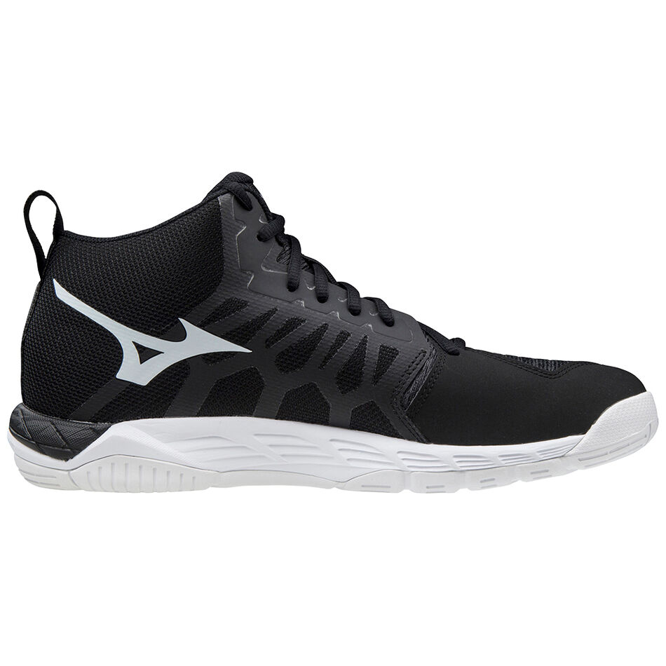 Mizuno Wave Supersonic 2 Mid Black/White/DShadow
