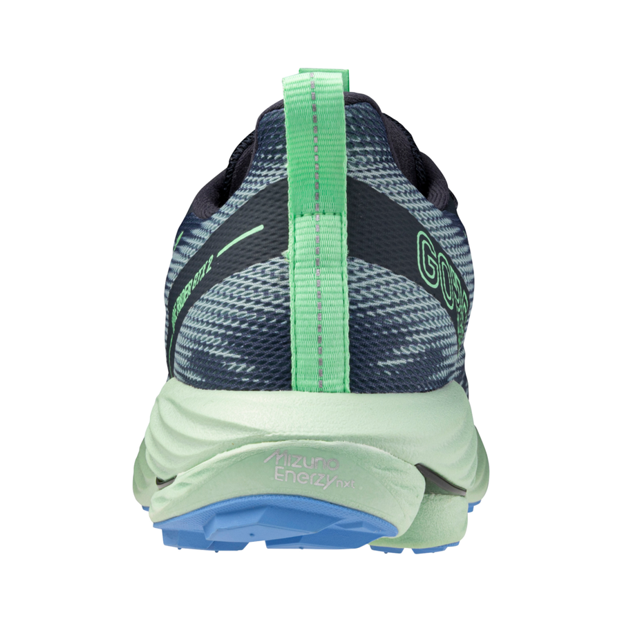 Mizuno WAVE RIDER GTX 2 VintageIndigo/NeoMint/FrontBlu