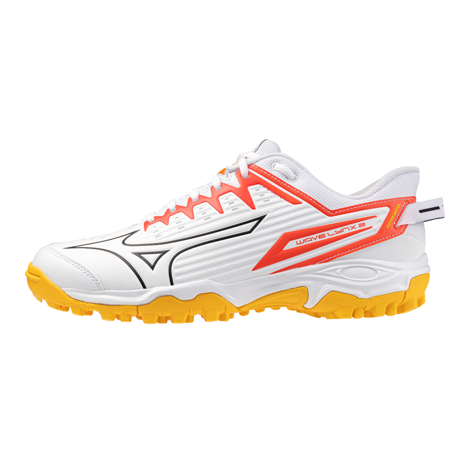 Mizuno WAVE LYNX 2 White/Fiery Coral 2/Citrus
