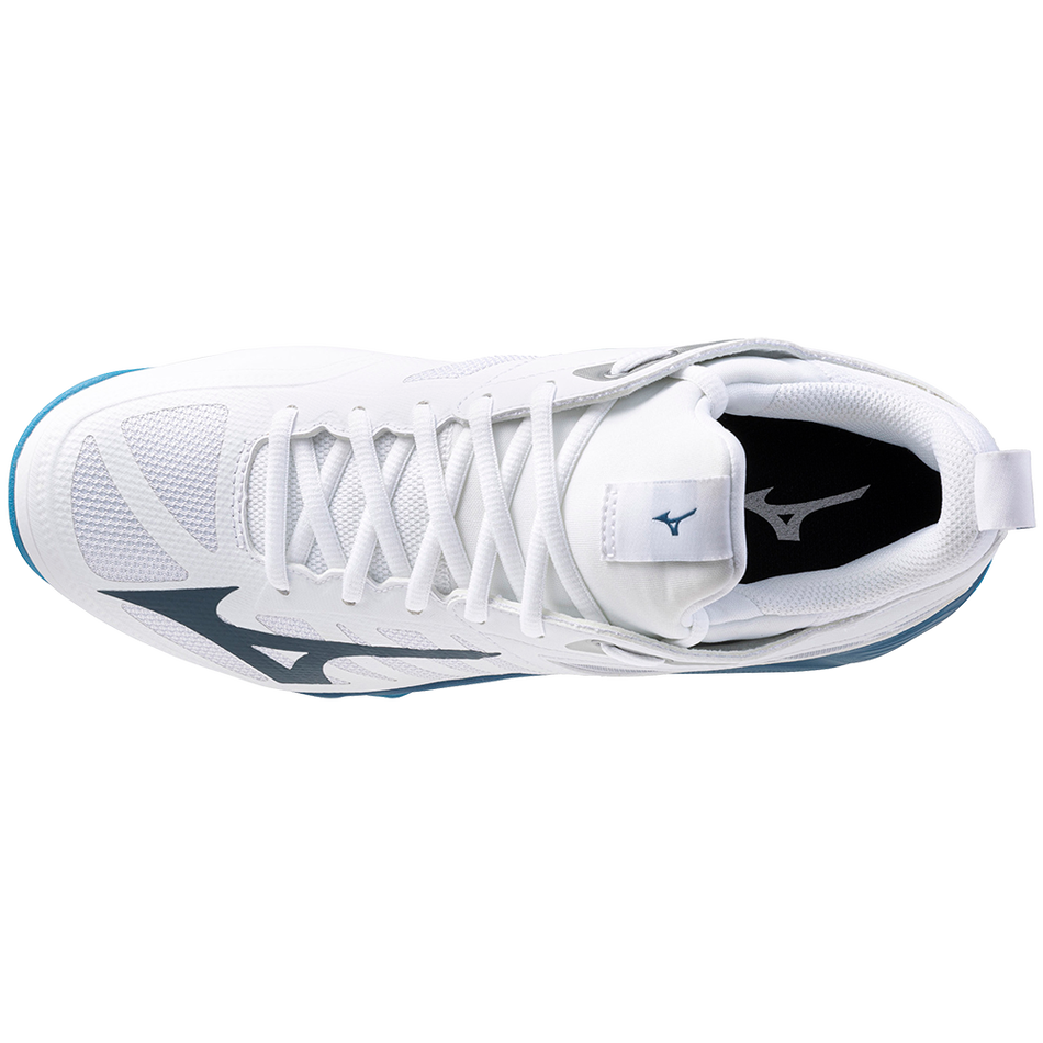 Mizuno WAVE DIMENSION White/Sailor Blue/Silver