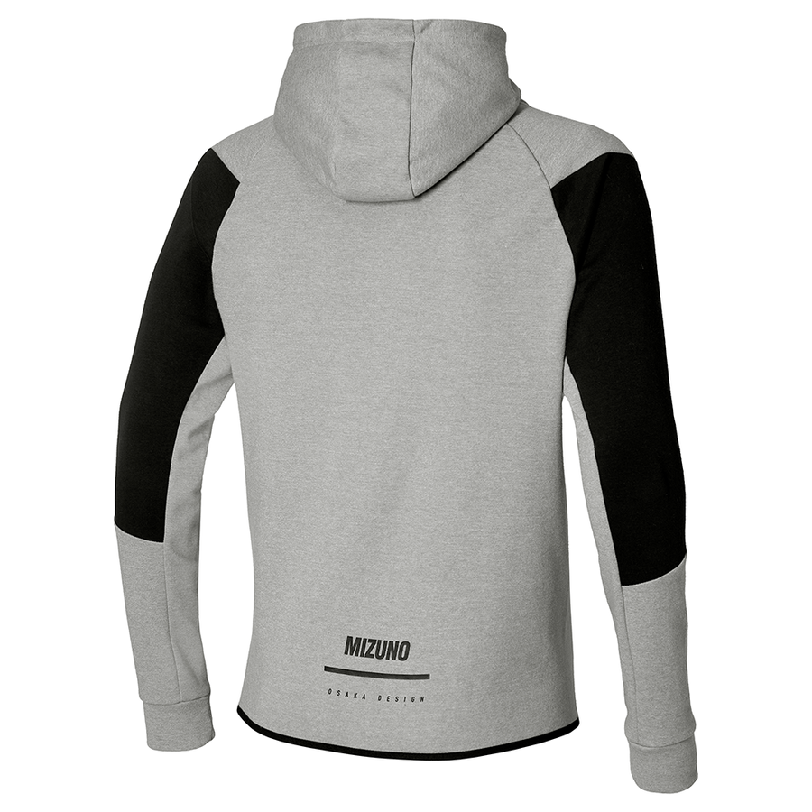 Mizuno Athletics RB Sweat Jacket Gray heather