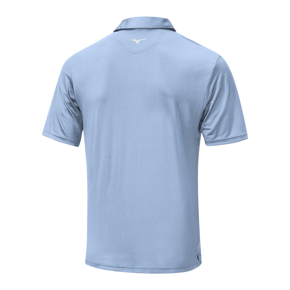 Move Tech Quick Dry Polo Blue Sale Mizuno Ireland