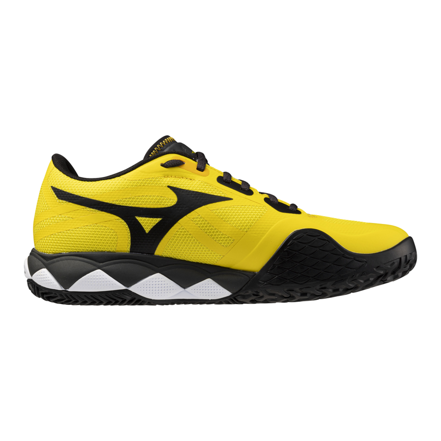Mizuno WAVE ENFORCE TOUR 2 PADEL Vibrant Yellow/White/Black Sand
