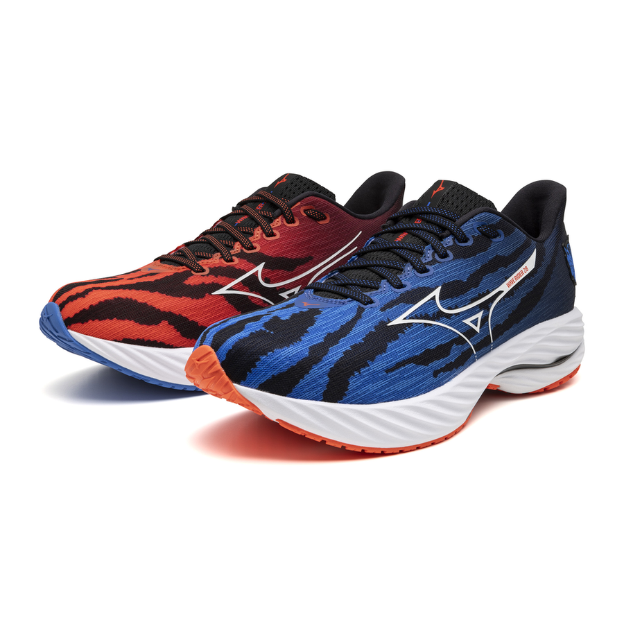 Mizuno WAVE RIDER 28 Mizuno ignition red/white/baseball blue