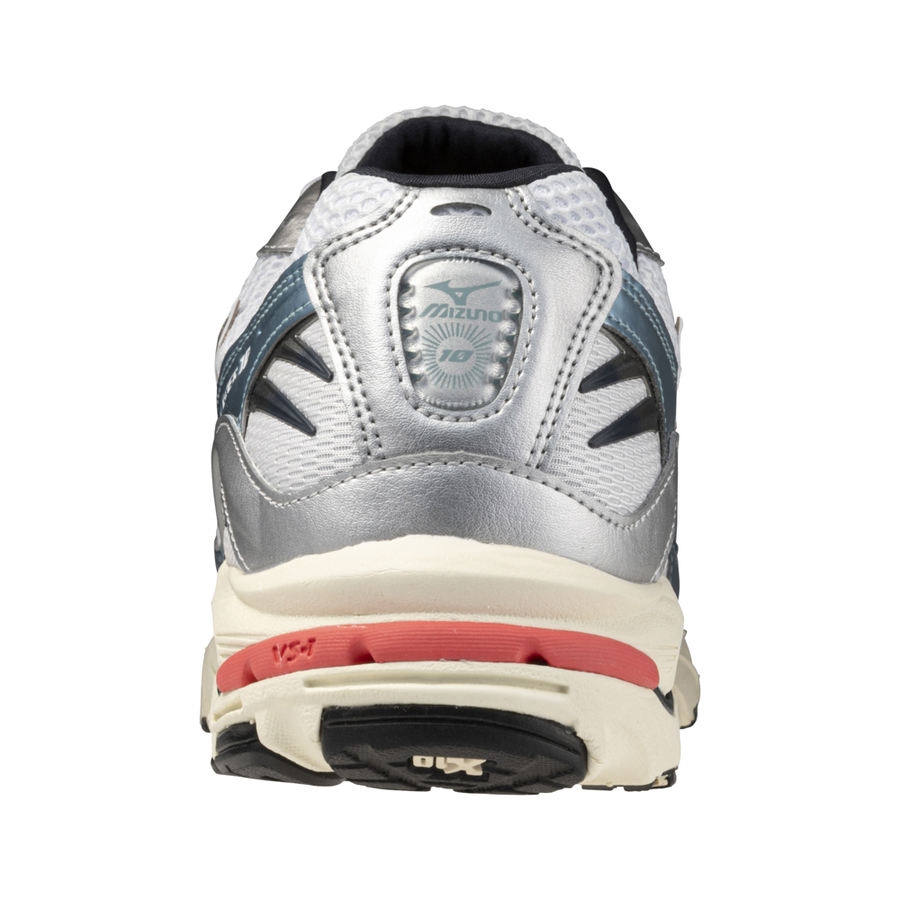 Mizuno WAVE RIDER 10 White/Vintage Khaki/Reef Waters