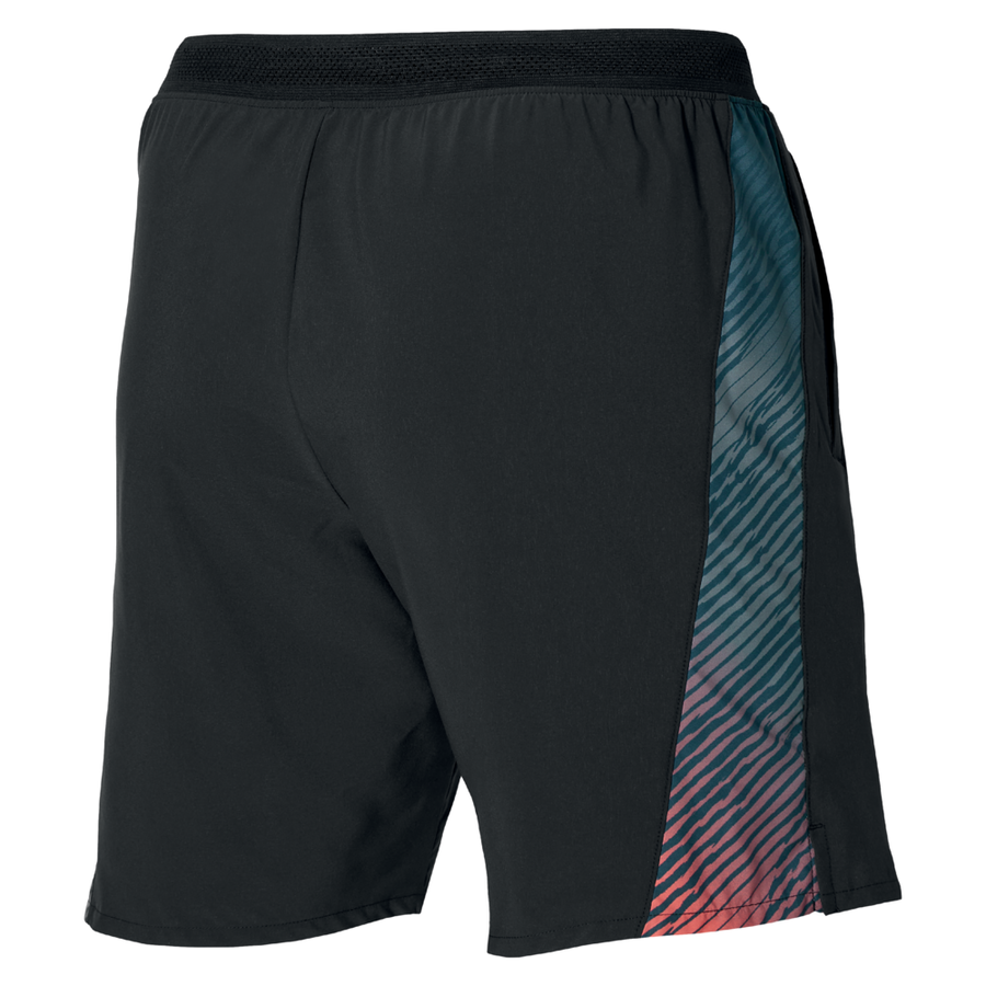 Charge 8 in Amplify Short - Black | Tennis shorts men | Mizuno Luxembourg