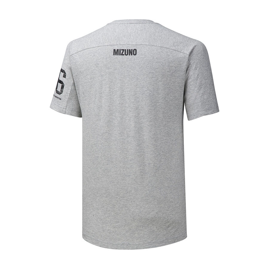 Mizuno Heritage Tee 1 Grey