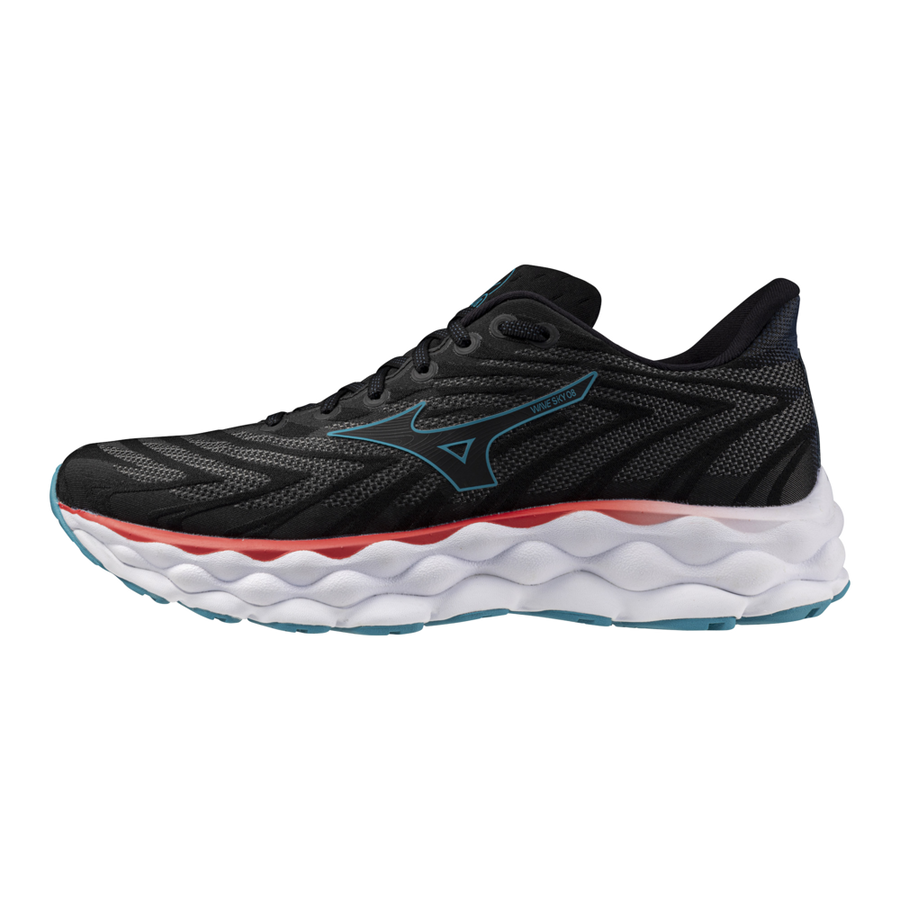 Mizuno WAVE SKY 8 Black/Black/Enamel Blue