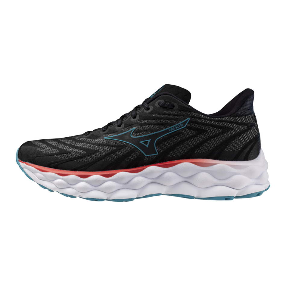 Mizuno WAVE SKY 8 Black/Black/Enamel Blue