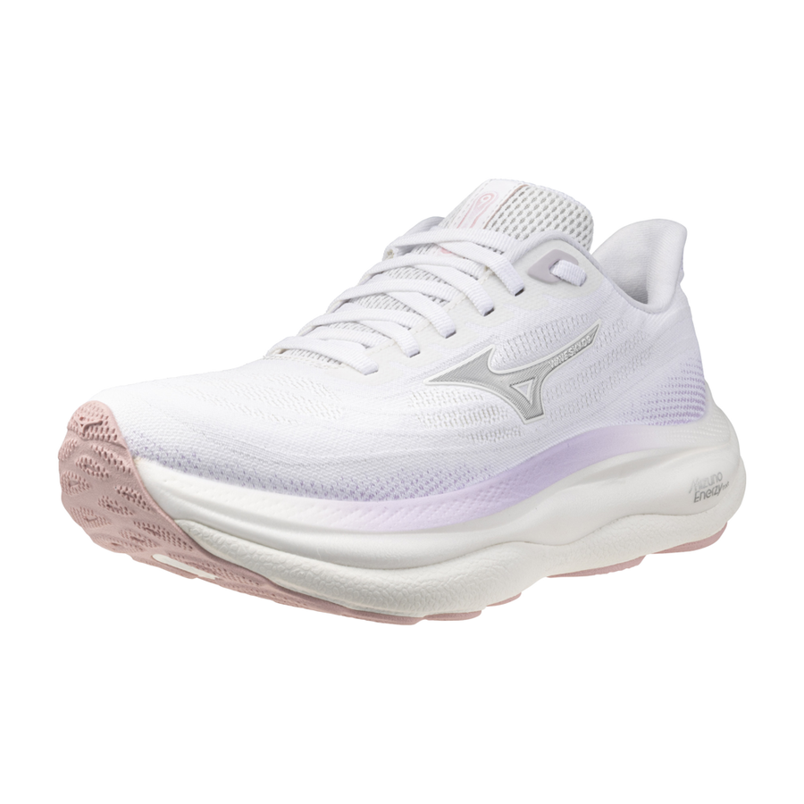Mizuno WAVE SKY 9 White/Silver/Orchid Petal