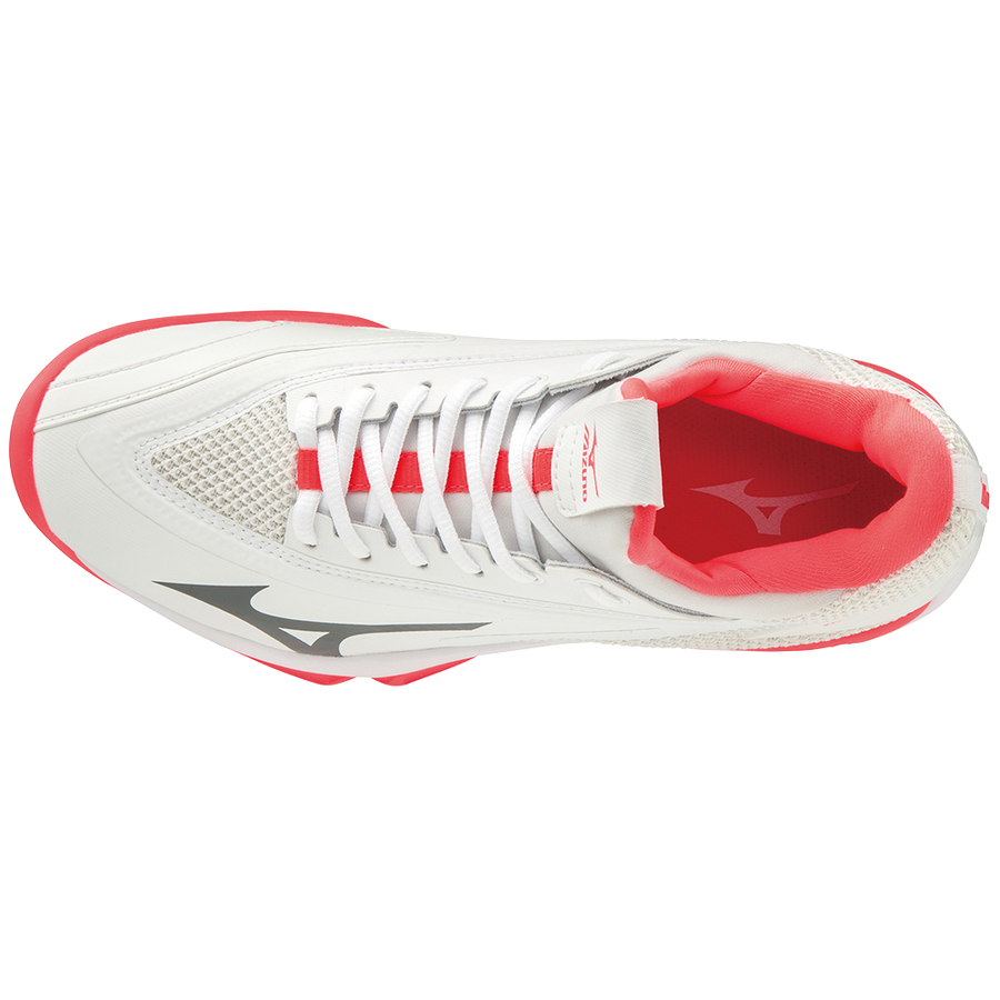 Mizuno WAVE IMPULSE AC White/DShadow/FieryCoral