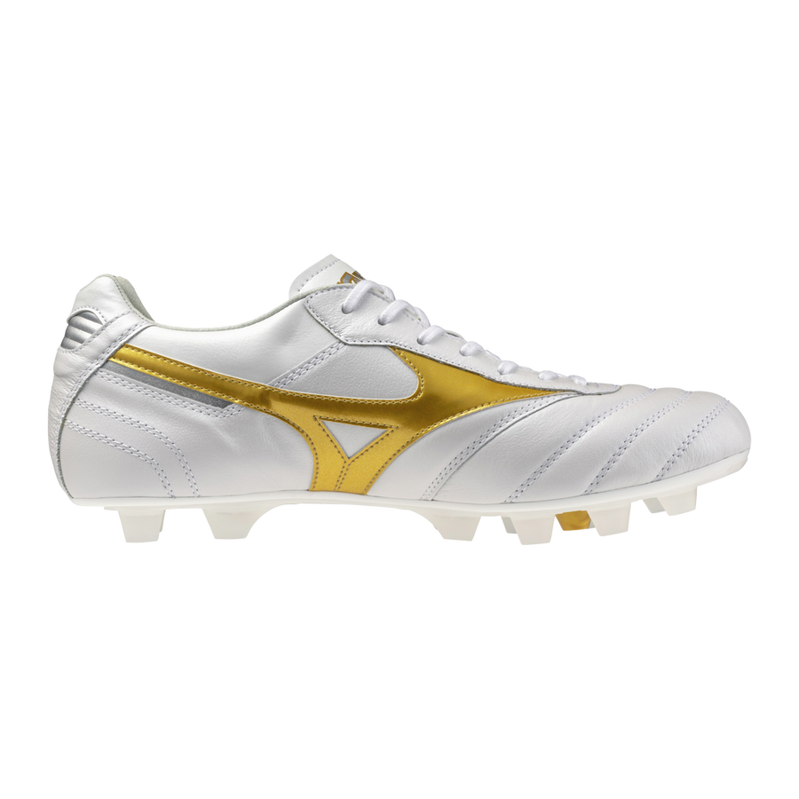 Mizuno MORELIA II JAPAN White/Football Gold/Galaxy Silver