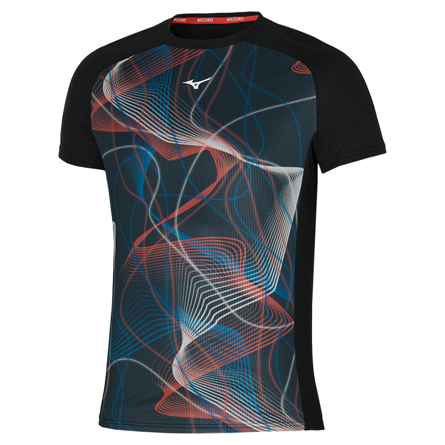 Mizuno Aero Tee Black/Multi