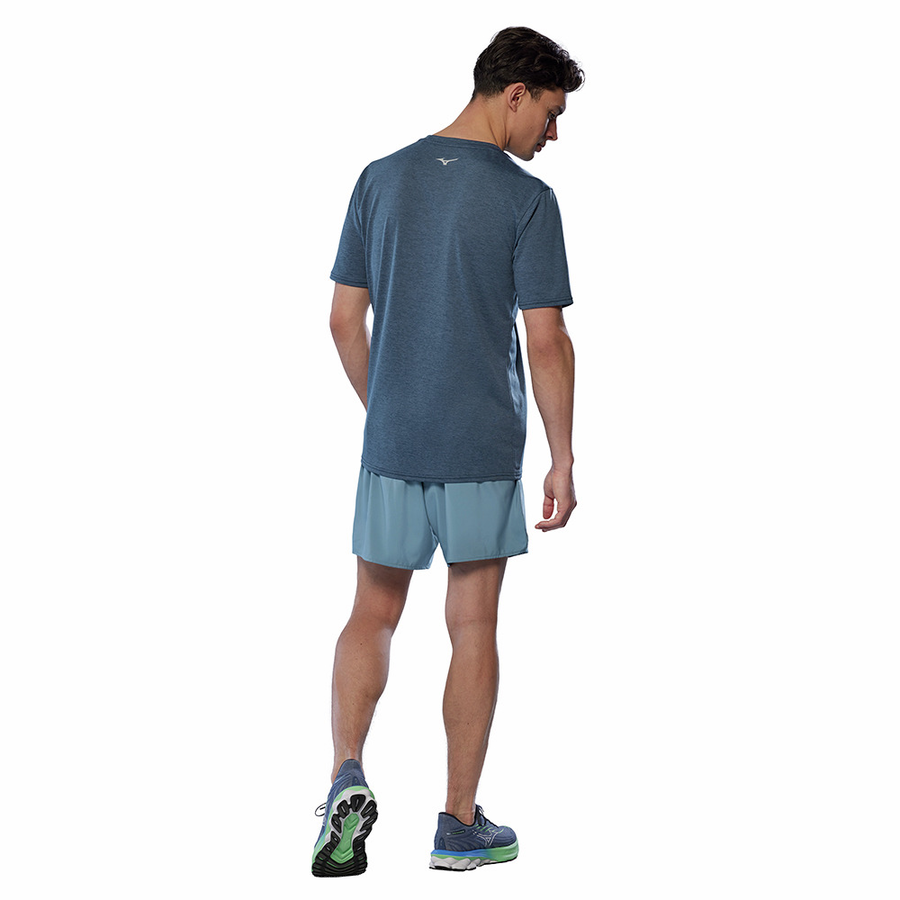 Mizuno CORE RB T-SHIRT Vintage indigo