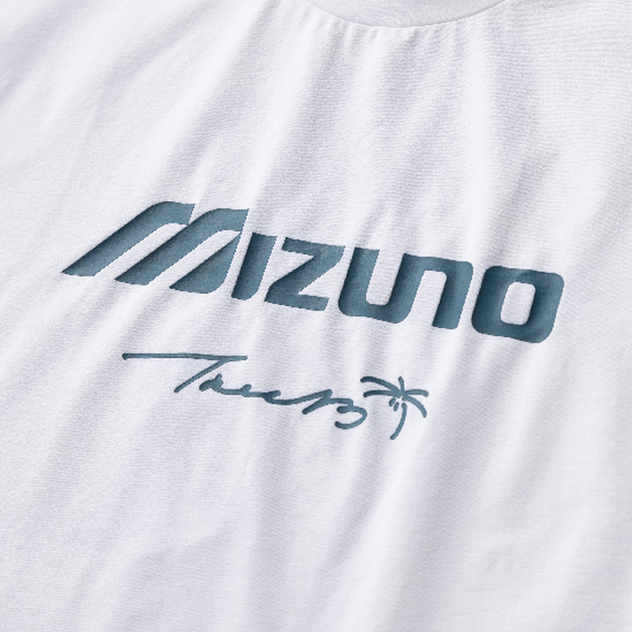 Mizuno Short Sleeve Mizuno Tee White